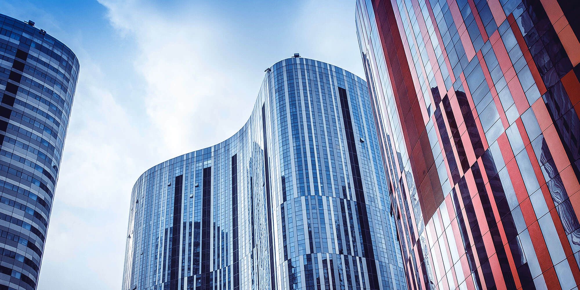 Business strategy planning the UAE Dubai skyscraper